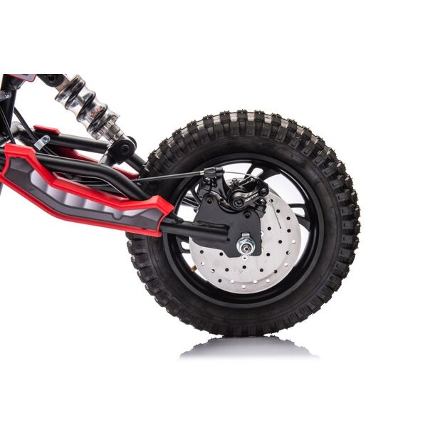 A9901 Raudonas akumuliatorinis motokroso dviratis 15
