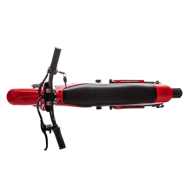 A9901 Raudonas akumuliatorinis motokroso dviratis 9