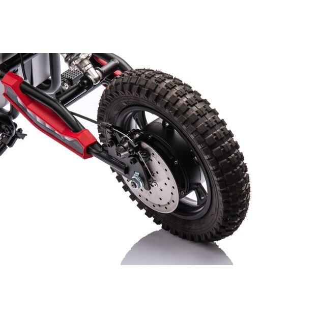 A9901 Raudonas akumuliatorinis motokroso dviratis 23