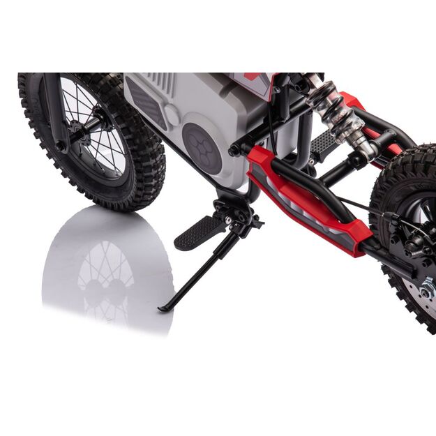 A9901 Raudonas akumuliatorinis motokroso dviratis 22