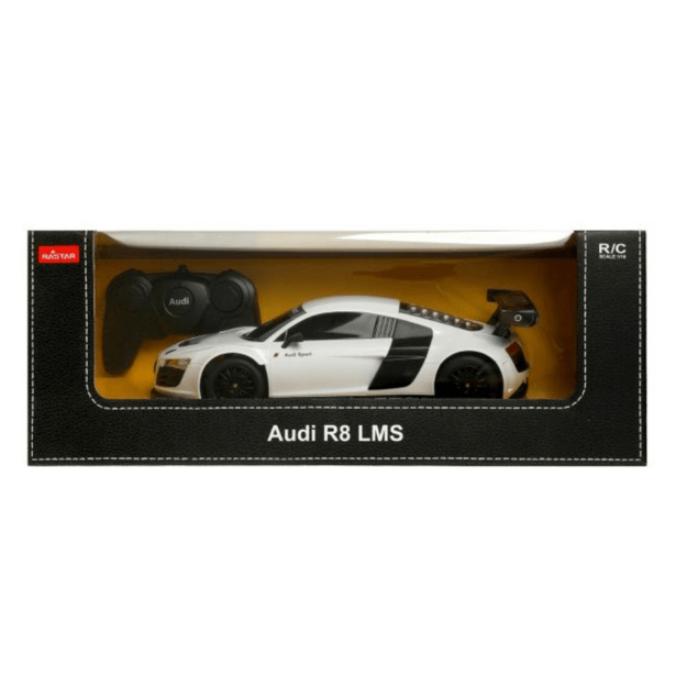 RC Sports Car 1:18 Remote Controlled Audi R8 White