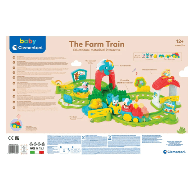 Interaktyvus ūkininko traukinys Clementoni 17391 5