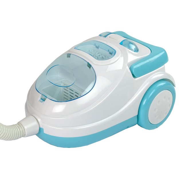 Battery Vacuum Cleaner Blue Styrofoam Balls Sound