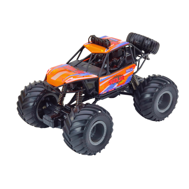 Off-road Remote Controlled RC Car 1:8 Shock Absorbers Orange
