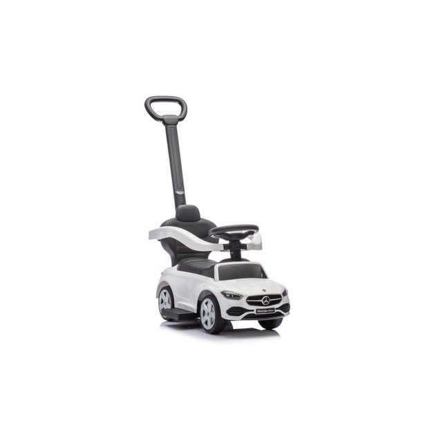 Ride-on with Pusher Mercedes 3in1 White