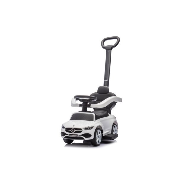 Ride-on with Pusher Mercedes 3in1 White 2