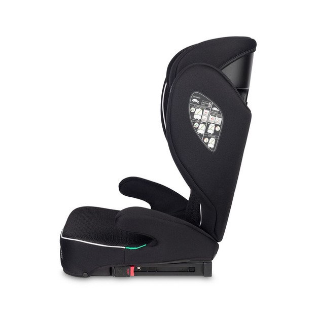 BREEZY i-Size AUTOMOBILINĖ KĖDUTĖ 2-IN-1 SU ATLOŠU IR PAUKŠTINIMO FUNKCIJA (100–150 CM) 6