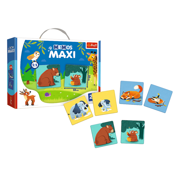 Memos Maxi Animals and Their Babies Trefl 02268 2