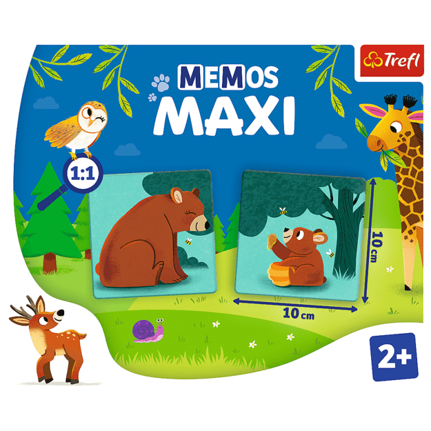 Memos Maxi Animals and Their Babies Trefl 02268 4