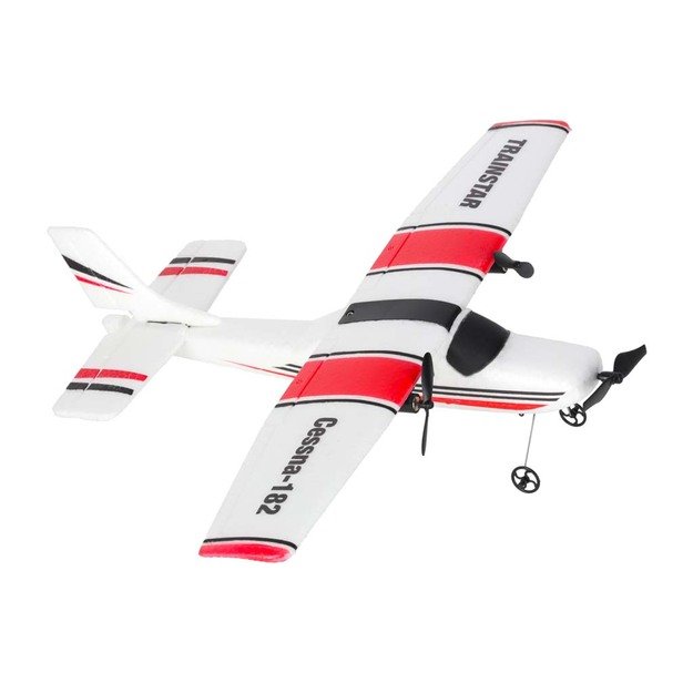 Nuotoliniu būdu valdomas  Cessna 182  sklandytuvas aerobatas 2,4 GHz orlaivis 3