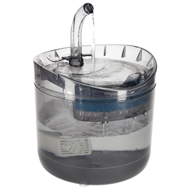 Gertuvė &scaron;unims ir katėms automatinė USB gertuvė 1,8 l valymo filtras 1