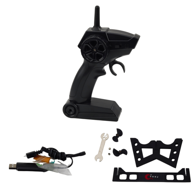 Remote Controlled Motorboat RC 1:28 Red 3