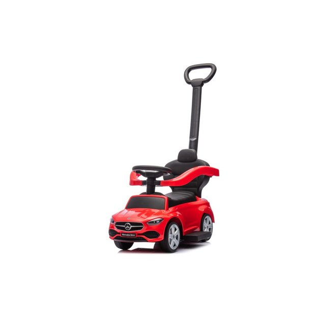 Ride-on with pusher Mercedes 3in1 Red 3