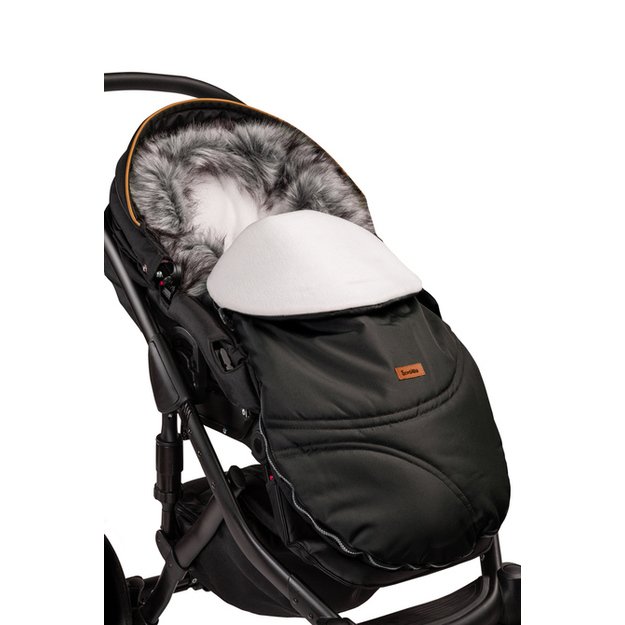 Eskimo Romper Bag – black/polar fleece