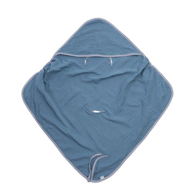 Vaiko sėdynės muslino apklotas vasarai – mėlyna 1