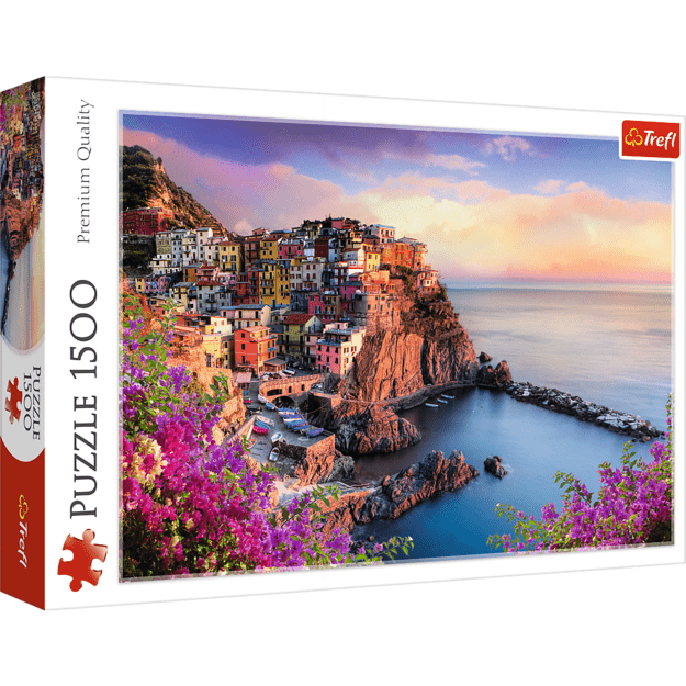 Puzzle - 1500 - View of the town of Manarola / 500 px Trefl 26137