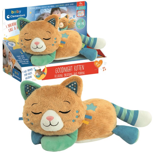 Purring Cat Morpheus Plush Toy &ndash; Clementoni 17593