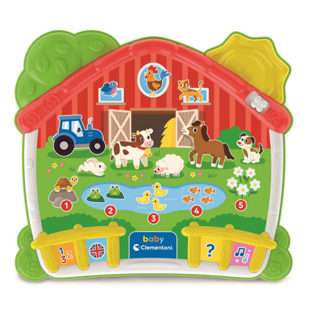 Educational Farm Pad Fun Interactive Pad Polish Language Clementoni 50386 2