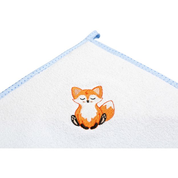 TERRY BATH COVER 100X100 BLUE FOX