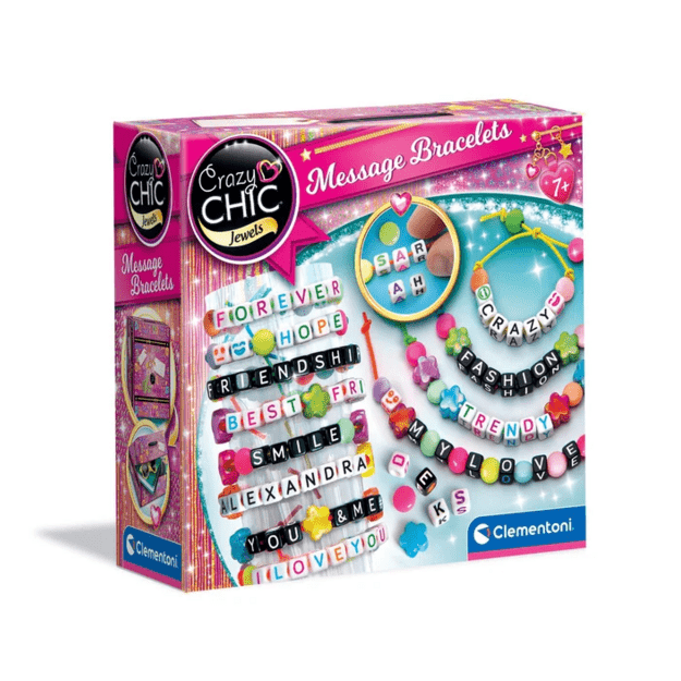 Crazy Chic Bracelet Beads with Message Clementoni 18640 3