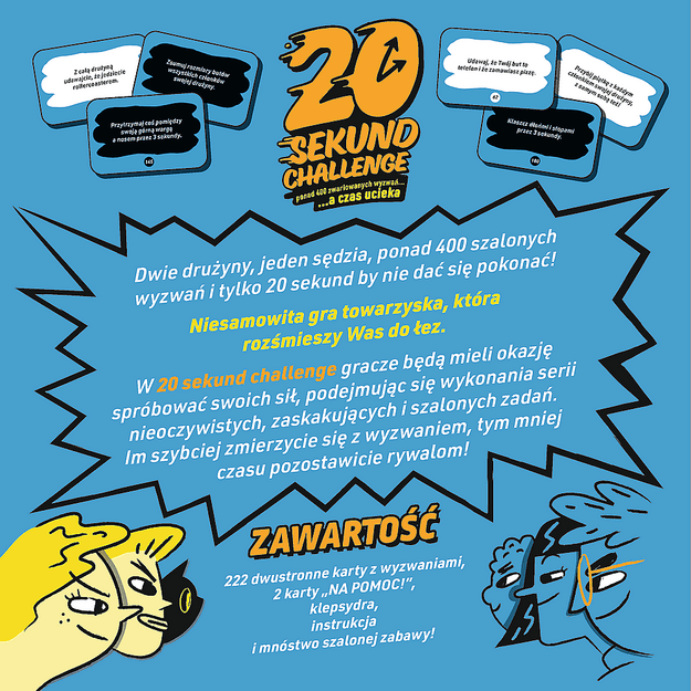 Vakarėlių žaidimas – 20 sekundžių iššūkis – Trefl 01934 11