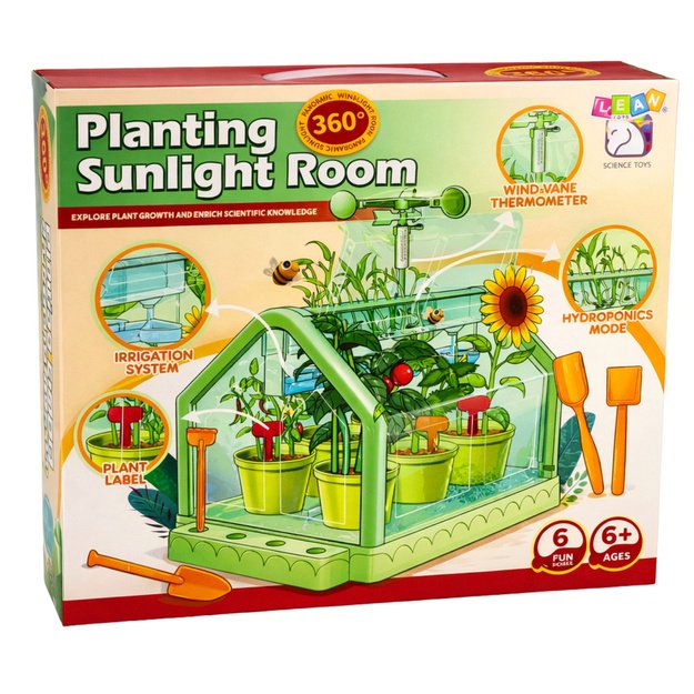 Mini sodo šiltnamio edukacinės patirties laistymo sistema 3