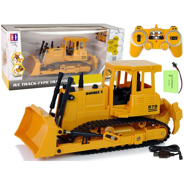 Remote Controlled Bulldozer Excavator 1:20 Pilot