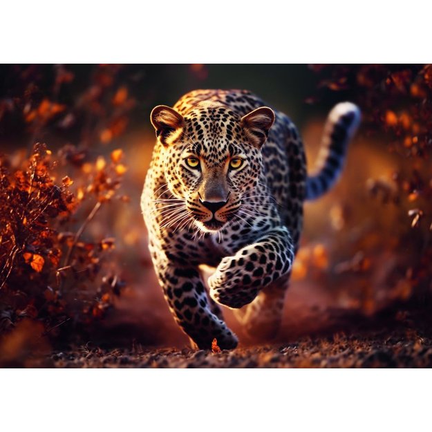 Puzzle -  1000 Premium Plus  - Photo Odyssey: Wild Leopard Trefl 10818 1