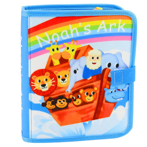 3D Felt Sensory Educational Book Noah s Ark Animals 4