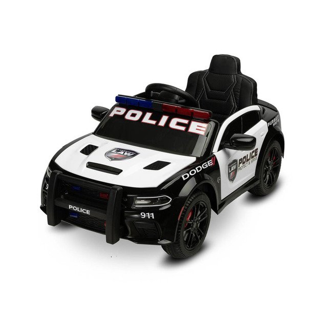 AKUMULIATORINĖ VAŽINĖJIMO TRANSPORTO PRIEMONĖ DODGE CHARGER POLICE WHITE