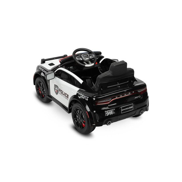 AKUMULIATORINĖ VAŽINĖJIMO TRANSPORTO PRIEMONĖ DODGE CHARGER POLICE WHITE