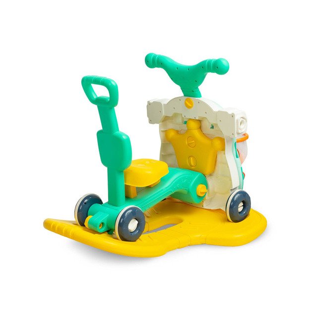MULTIFUNCTIONAL WALKER TOY 5IN1 TURQUOISE