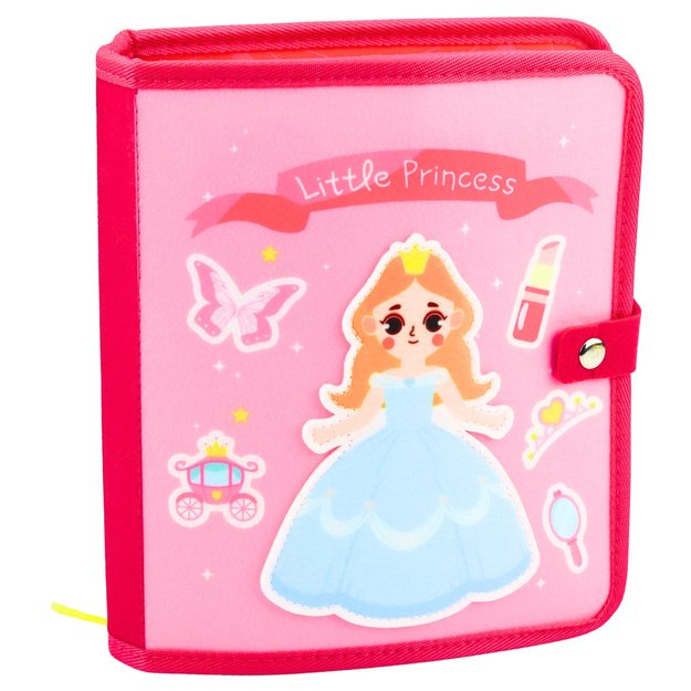 3D Felt Princess Pink Sensory Educational Book 3