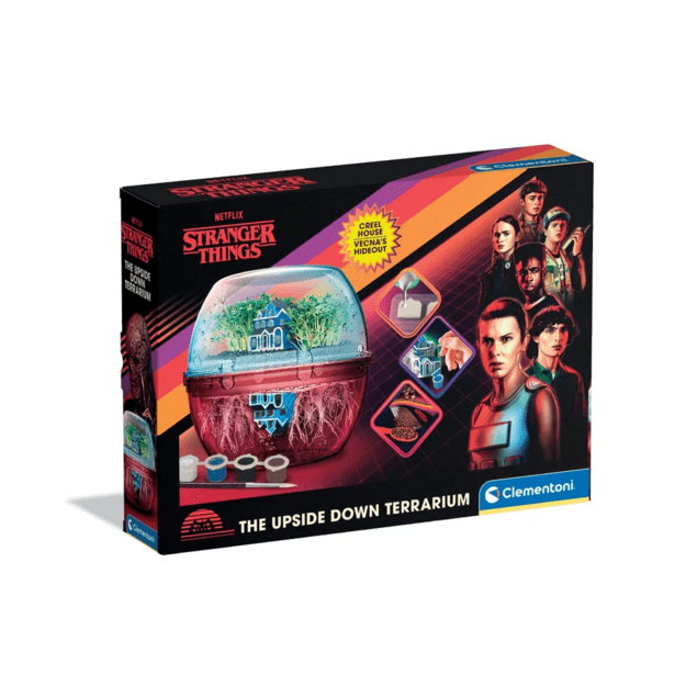 Terrarium Vecna House Upside Down NETFLIX Stranger Things Clementoni 18802 6