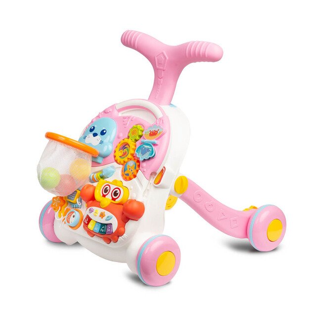 PUSHER-TABLE 2IN1 SPARK PINK
