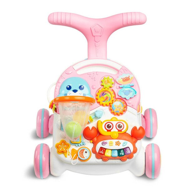 PUSHER-TABLE 2IN1 SPARK PINK