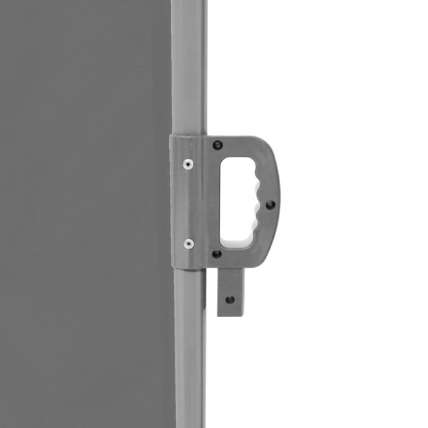 LUARO &scaron;oninės terasos kampinė markizė 180 x 620 cm pilka 5