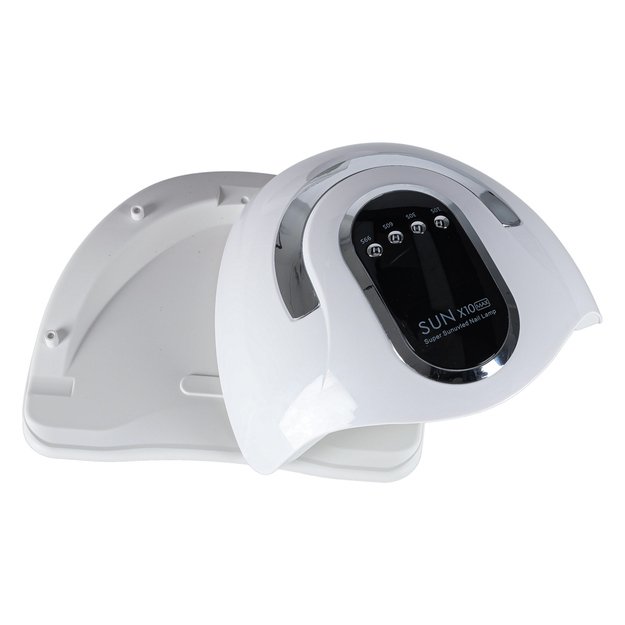 Nagų lempa Sun X10 UV 45 LED 280W manikiūro hibridai geliai 5