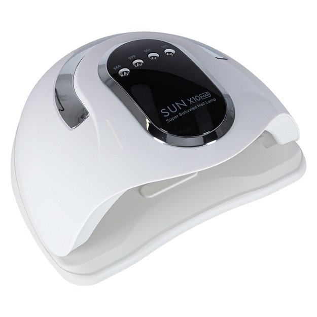 Nagų lempa Sun X10 UV 45 LED 280W manikiūro hibridai geliai 1