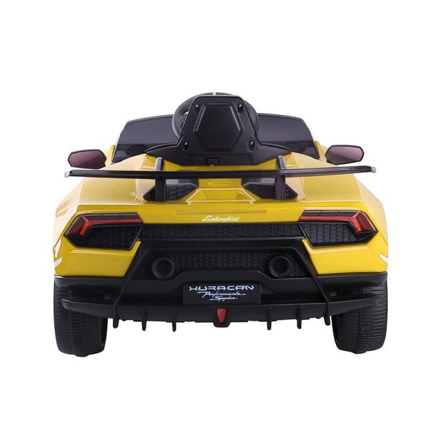 Electric Ride On Car Lamborghini Huracan Yellow 4