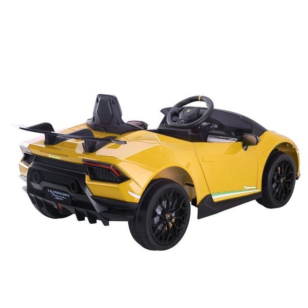 Electric Ride On Car Lamborghini Huracan Yellow 3