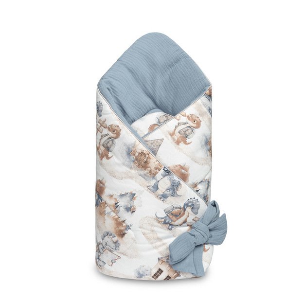 Kūdikio vokelis JEANS DRAGONS 75x75