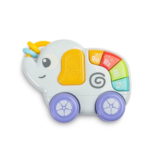 EDUCATIONAL TOY - ZOO PUSHER PINK