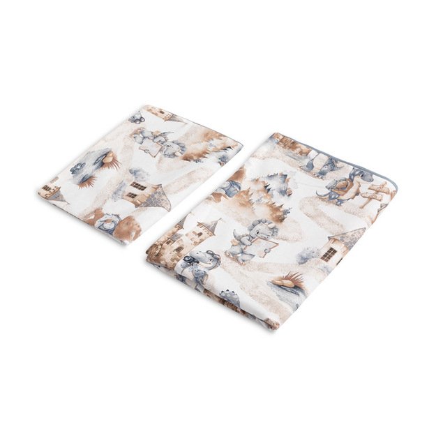 2 DALIŲ PATALYNĖ DRAKONAI DŽINSAI 100X135 CM