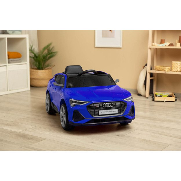 AKUMULIATORIUMI VAROMAS AUTOMOBILIS AUDI ETRON SPORTBACK NAVY