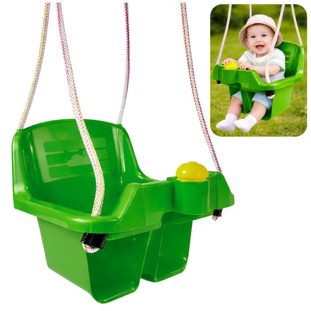 Žalios sūpynės vaikams 5237