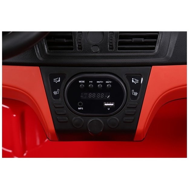 NAUJAS BMW X6M raudonas - elektrinis pasivažinėjimo automobilis 14