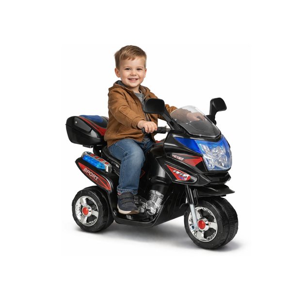 HC8051 Black - Electric Ride On Motorcycle