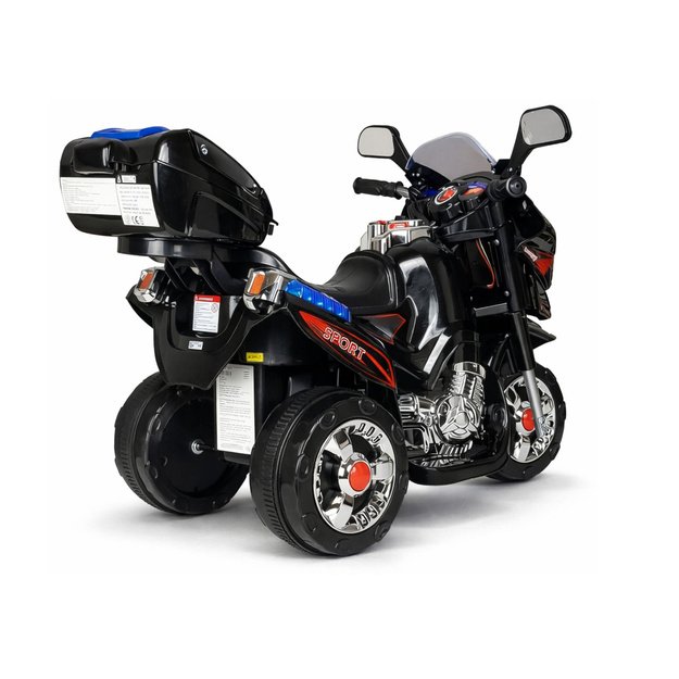 HC8051 Black - Electric Ride On Motorcycle