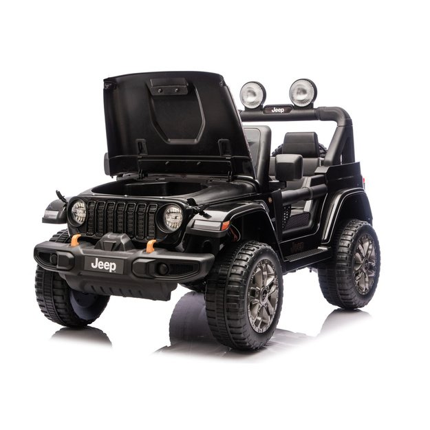 Jeep Rubicon 4x4 DK-JWR556 4x200W 24V Black Battery-Operated Vehicle